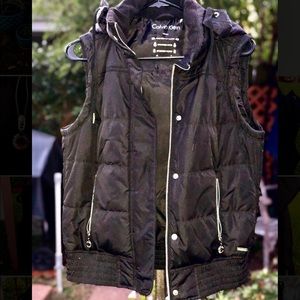 Calvin Klein Puffy Hooded Vest